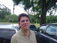  Marcelo fazendo careta.
