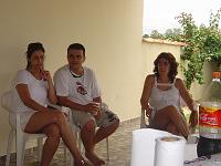  Tiago e namorada, Dona Vera.