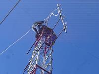  Troca a antena da repetidora.