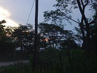  O sol já esta quase se pondo. Melhor apertar o passo.