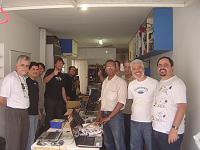  A turma toda na masmorra! Paulo Roquetti, Andre, Renato Carneiro, Alexandre 