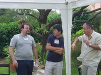  De novo o mesmo pessoal ai da foto anterior, Rogerio, Jesus e Orcino.