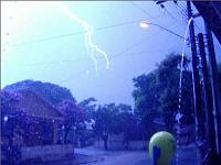  Imagens extraidas de um arquivo AVI, de um temporal que caiu no dia 13 de Fevereiro de 2008, por volta das 5:20 da manhã.
